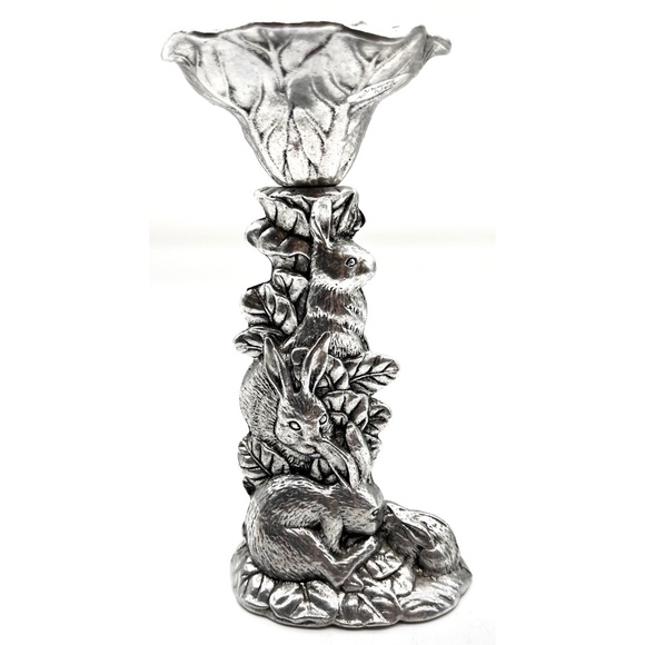 Arthur Court | Accents | Vintage Arthur Court Rabbit Bunny Aluminum ...
